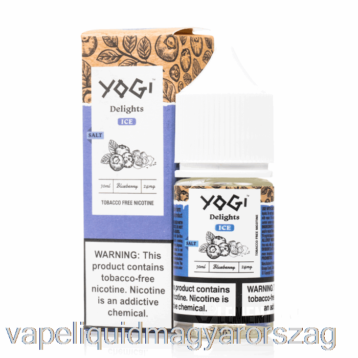 áfonyás Jégsók - Jógi örömök - 30ml 24mg Vape Folyadék